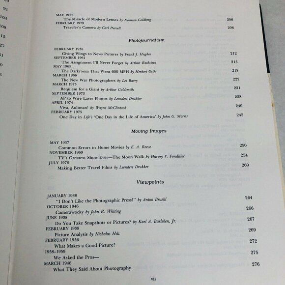 1979 The Best of Popular Photography First ED Print Large Hardcover Coffee Table - Picture 7 of 12